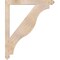Ekena Millwork Funston Arts & Crafts Smooth Bracket, Douglas Fir, 3 1/2"W x 40"D x 48"H BKT04X40X48FST03SDF - alternate 4